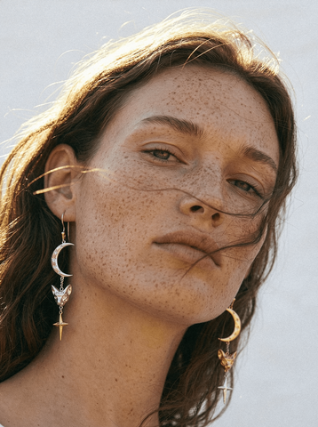 Серьги Лунная мистика