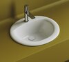 Ceramica Nova Sun CN6080 Раковина встраиваемая сверху овальная с отверстием перелива, 51.5x45.5