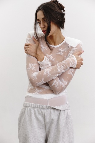 Лонгслив MUR MUR | Белый