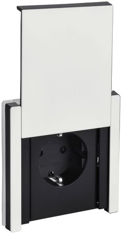 FORTE&PIANO Роз. с з/к/ш с кр. б/к 16А IP44 FP219M бел. IEK