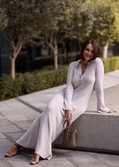 платье макси в цвете офвайт. На рост от 178 см