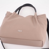 Сумка Саломея 465 норвежский тауп + черный