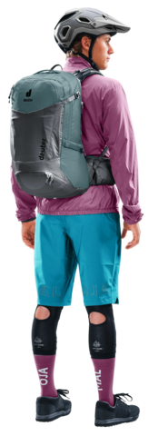 Картинка рюкзак велосипедный Deuter Trans Alpine Pro 28 Graphite/Shale - 13