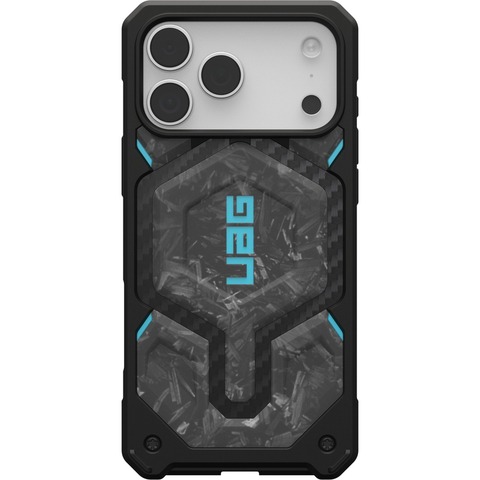 Чехол Uag Monarch Pro Case для iPhone 17 Pro Max, Синий | Forged Carbon Fiber/Blue