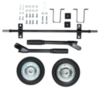 Комплект колёс и ручек для бензогенераторов DY6500, DY8000, DY9500, DY11000 L/LX/LX-3/LXA/LXW Huter — фото 1