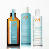 MOROCCANOIL Набор #2 Масло восстанавливающее для тонких и светлых волос 100 мл + шампунь восстанавливающий увлажняющий 250 мл + кондиционер восстанавливающий увлажняющий 250 мл