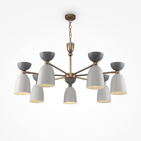 Подвесная люстра Maytoni Cloches MOD113PL-07W