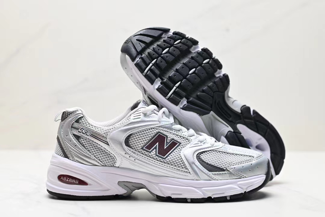 Burgundy new balance 530 cheap