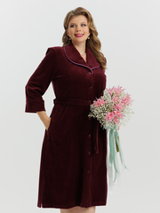 4006 Халат на пуговицах