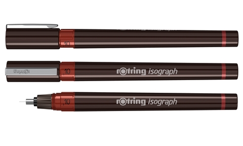 Пишущий элемент Rotring для изографа, толщина линии: 0,10 mm (S0217870)