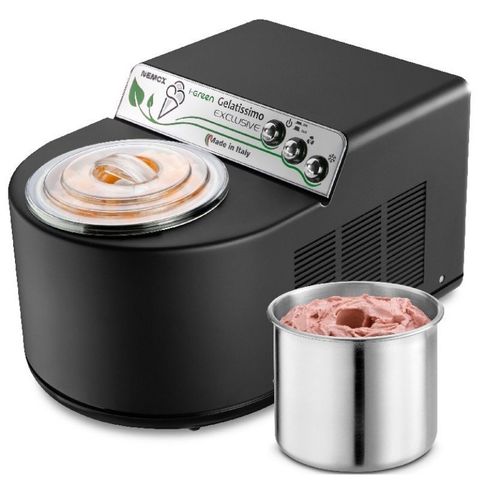 Мороженица Nemox I-Green Gelatissimo Exclusive Black черная 1,7 л (автоматическая)