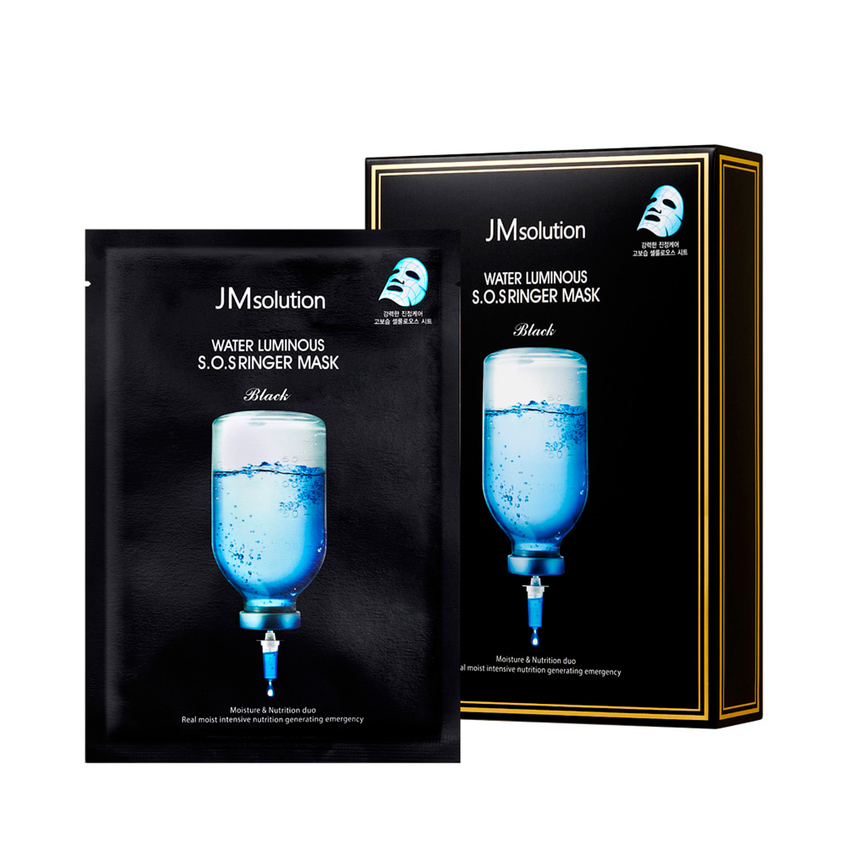 Solution маски. Ультраувлажняющая тканевая маска JMSOLUTION Water Luminous s.o.s.. JM solution Water Luminous s.o.s - Ringer Mask (1ea). Ультраувлажняющая тканевая маска Water Luminous SOS Ringer Mask, 35 мл.. Тканевая маска с аминокислотами JMSOLUTION Water Luminous s.o.s. Ringer Mask.