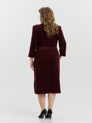 4006 Халат на пуговицах