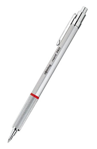 Rotring Rapid Pro Matte Silver, MBlue (19042919)