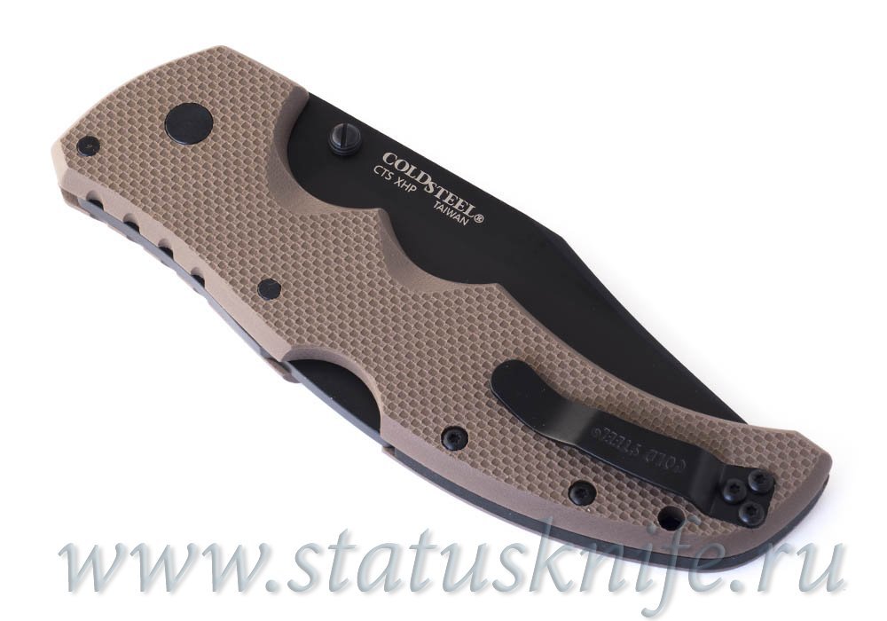 Нож Cold Steel Recon 1 Clip point 27TLCVF Dark Earth