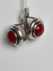 Гера (серьги из серебра)