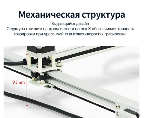 Лазерный гравер Ortur Aufero Laser2-LU2-4-LF с длиннофокусным лазером 20 Вт