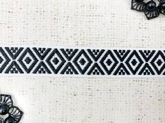 Тесьма жаккард, ш. 2,5 см