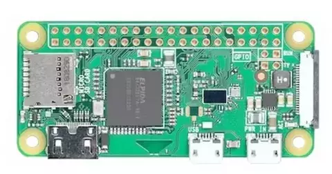 Микрокомпьютер Raspberry Pi Zero 1GHz single-core CPU 512MB RAM, Mini HDMI/Micro USB без WiFi, BT