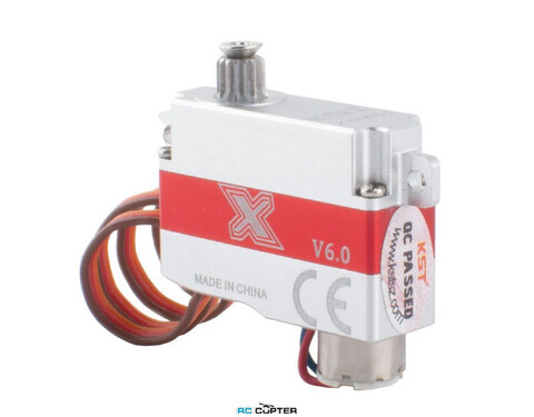 Сервопривод KST X 08H PLUS (1.4-2.8кг/0.09-0.18сек, 8г)