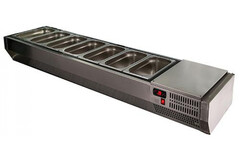 Витрина холодильная POLAIR VTi3-G (6х GN 1/4)