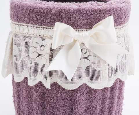 Ведро для мусора в ванную 20 Old Florence Buratto розовое