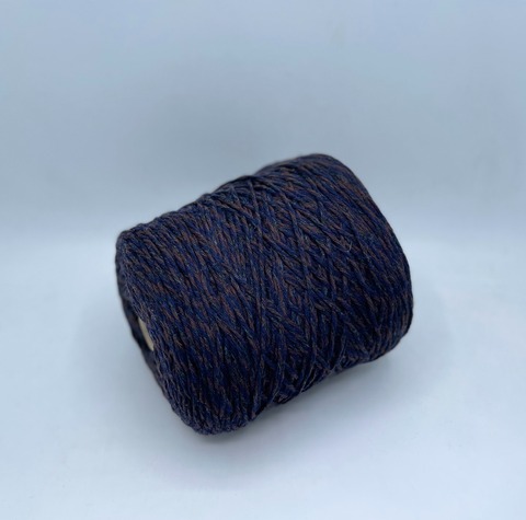 New MIll (пр.Италия), art-Magreb 15/12 125м/100гр, 80% шерсть, 20% полиамид , цвет -Синий+коричневый+серый,мулине(663/545) арт.31184
