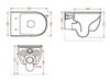 ArtCeram The One THV001 13 00 Унитаз, Artceram, The One, безободковый, тип установки-подвесной, ширина, мм-360, глубина, мм-520, высота, мм-370, форма чаши-овальная, выпуск-горизонтальный, без декора, материал-санфаянс, сиденье-необходимо заказать, к