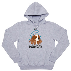 Толстовка "Спаниель в понедельник"