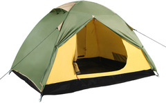 Палатка Btrace Malm 3 (зеленый-бежевый) - 2