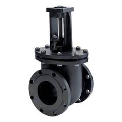 Задвижка чугунная 30ч939р под эл. привод 120C Ру10