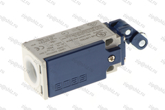 Выключатель концевой быстрого переключения угловой 1-но направленный с пластмассовой консолью и металлическим роликом Ф14мм (1НО+1НЗ), EMAS L5K13MIM311