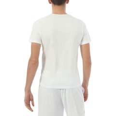 Теннисная футболка Australian T-Shirt Cotton Printed - bianco
