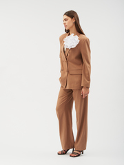 Брошь цветок Пион