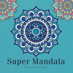 Böyüklər üçün boyama - Super Mandala