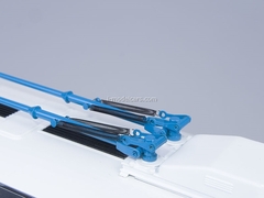 ZIU-682B trolleybus with operating rod blue-white Start Scale Models (SSM) 1:43