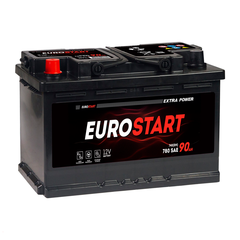 Аккумулятор EUROSTART Extra Power (90Ah, 740A, L+) EU901