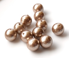 Хлопковый жемчуг 12 мм Beige