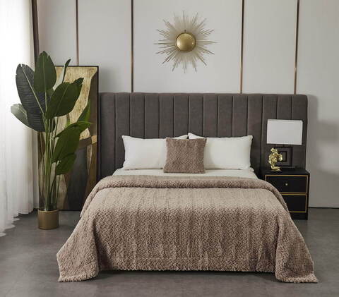 Плед 160х220 Sofi De MarkO Теодор мокко