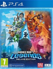 Minecraft Legends Deluxe Edition (диск для PS4, полностью на русском языке)