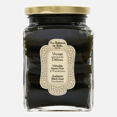 La Sultane de Saba  Черное мыло для лица и тела c эвкалиптом, 300 мл