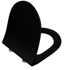 Vitra 120-483-009 Sento тонкое дюропластовое сиденье микролифт, цвет Матовый черный фото