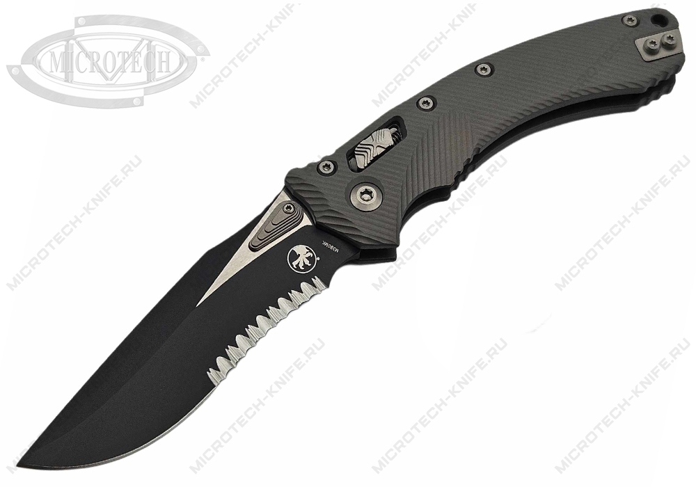 Нож Microtech 137RL-2FLNC Natural Clear Aluminum Amphibian Ram-Lok