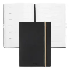 Блокнот А5 HB Iconic Black Agenda