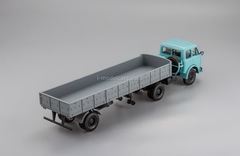 MAZ-504 with semi-trailer MAZ-9380 (1986) blue-gray 1:43 Nash Avtoprom