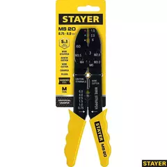 STAYER MS-20, 0.75 - 6 мм2, многофункциональный стриппер, Professional (2265-21)