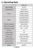 Сервопривод KST X 08H PLUS (1.4-2.8кг/0.09-0.18сек, 8г)