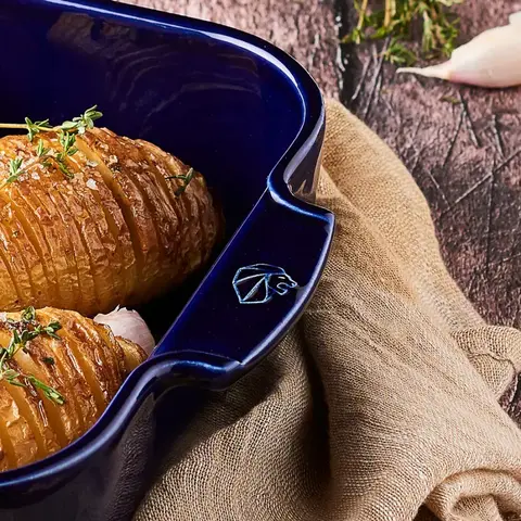 Прямоугольная форма для запекания 36х22см 3.8л Peugeot Blue