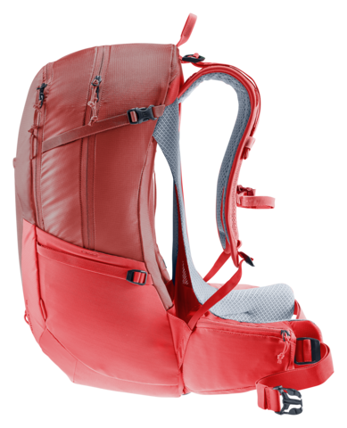 Картинка рюкзак туристический Deuter Futura 25 SL Caspia-Currant - 6