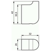 Ideal Standard A9145AA СНЯТ IS     A9145AA Softmood Крючок одинарный